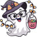 Candy Corn Ghost Tumbler-Mohave Custom Creations