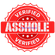 Verified A**hole Coffee Mug-Mohave Custom Creations