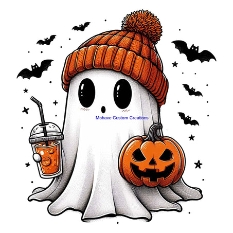 Beanie Ghost Tumbler-Mohave Custom Creations