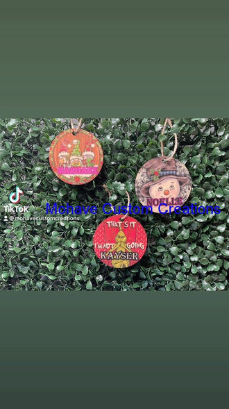 Custom Ornaments-Mohave Custom Creations