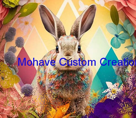 Easter Bunny Tumbler-Mohave Custom Creations