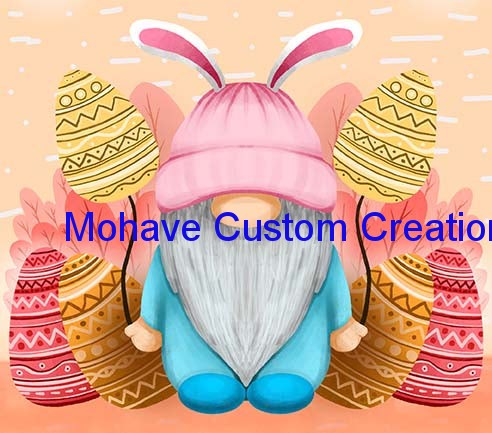 Easter Gnome Tumbler #4-Mohavecustomcreations