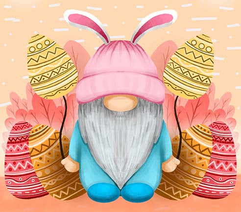 Easter Gnome Tumbler #4