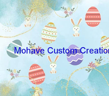 Eggs and Bunnies Tumbler-Mohave Custom Creations