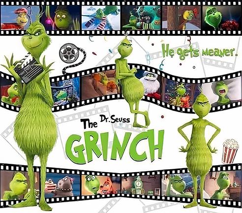 Film Roll Grinch Tumbler