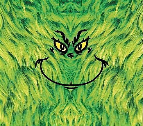 The Grinch Fur Tumbler