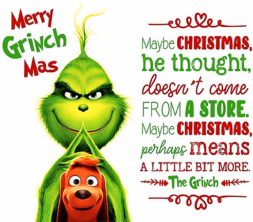 The Grinch Quote Tumbler