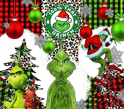 The Grinch Trio Tumbler