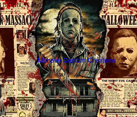Halloween Massacre Tumbler-Mohave Custom Creations