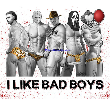 I Like Bad Boys Tumbler-Mohave Custom Creations