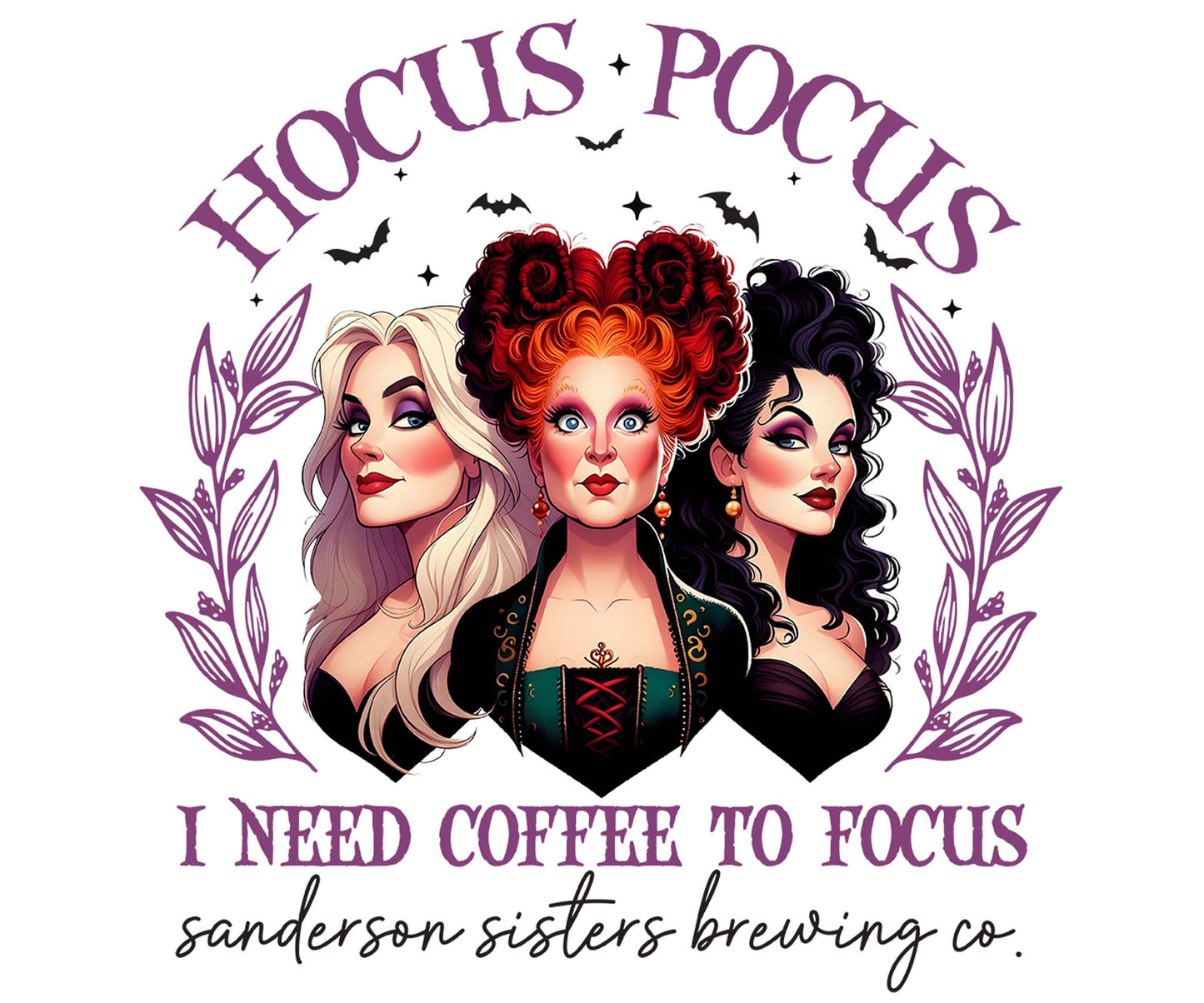 Hocus Pocus I Need Coffee to Focus Tumbler