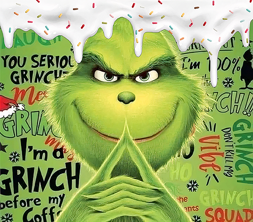 Ice Cream Grinch Tumbler