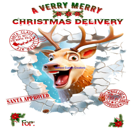 Large Santa Sack-Mohave Custom Creations