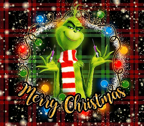 Merry Christmas Grinch Tumbler