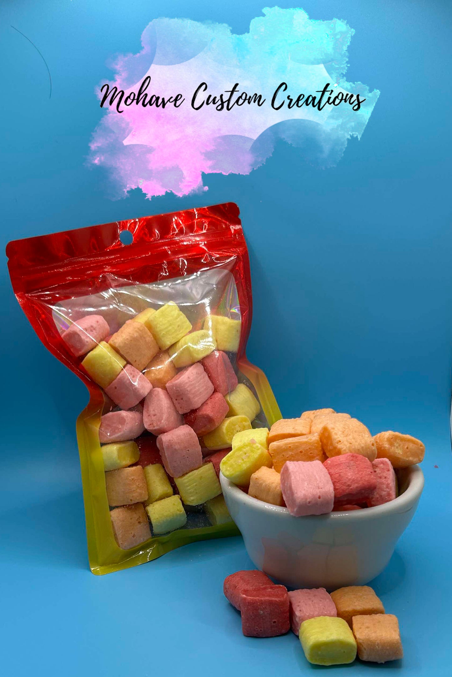 Candy - Rainbow Space Cubes