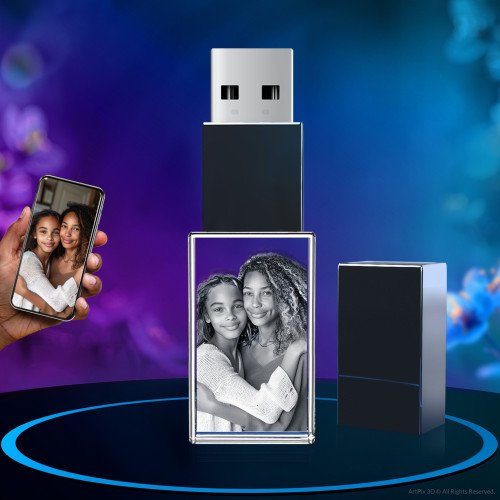 USB Flash Drive Rectangle