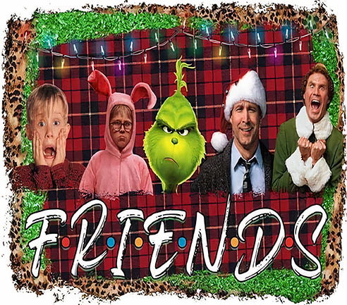 Christmas Friends Tumbler